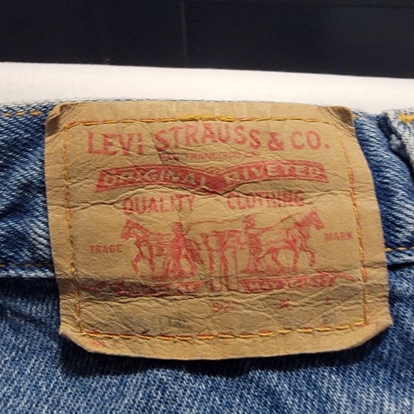 Y2k Womens Classic 550 Relaxed Fit Tapered Leg Jeans - Picture 7 of 8